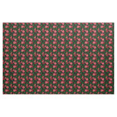 Tissu grenade noire (Yard)