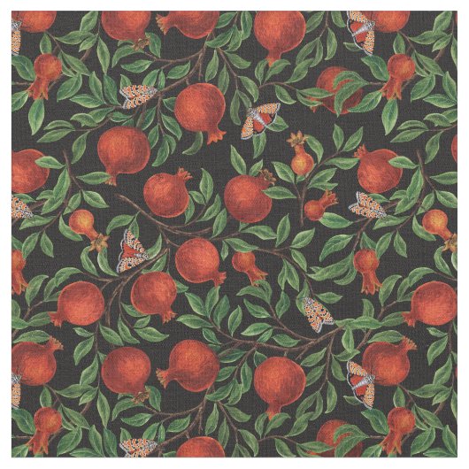 Tissu Grenades et papillons Bella (Fermer)