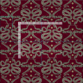 tissu grenat de serpents célestes (Carreau)