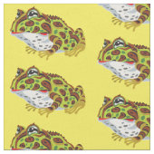Tissu grenouille à cornes (Fermer)