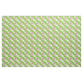 Tissu Grenouille rose et verte (Yard)