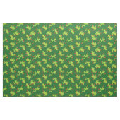 Tissu Grenouille verte à motif (Fat Quarter)