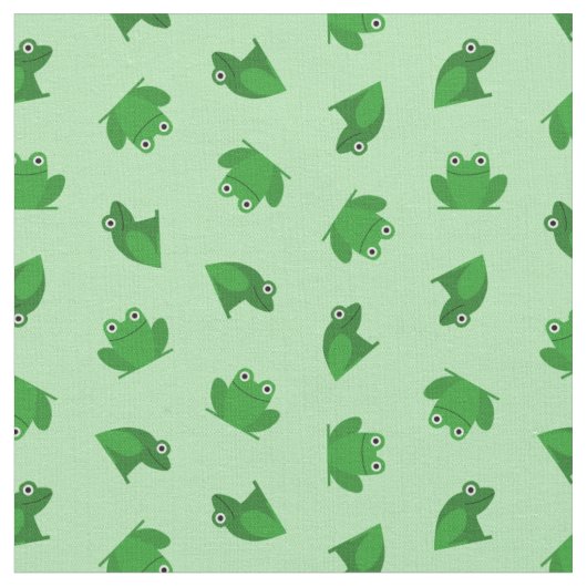 Tissu Grenouilles (Fermer)