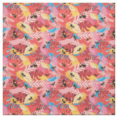 Tissu Grenouilles de jungle (Échantillon)