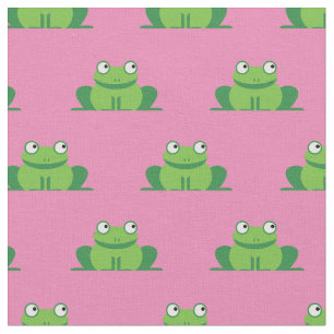 Tissu Grenouilles Mignonnes Enfants Crèche Bébé