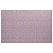 Tissu Grenouilles & nénuphars sur fond violet clair (Yard)