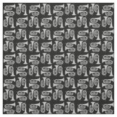 Tissu Grey Baritone Crosshatch (Échantillon)