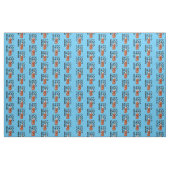 Tissu Grey Cat Jouer à une double basse ou Cello (Yard)