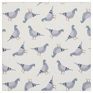 Tissu Grey Pigeons