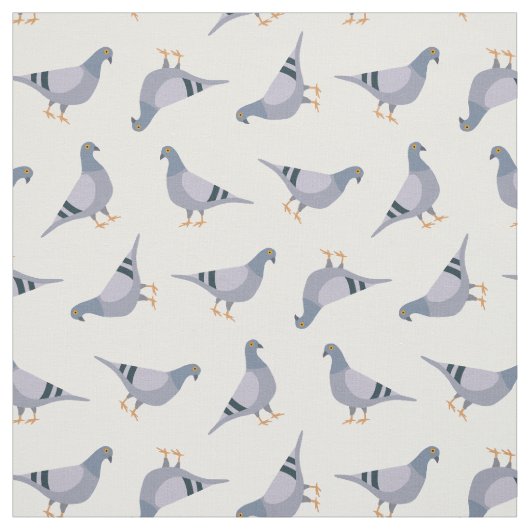 Tissu Grey Pigeons (Échantillon)