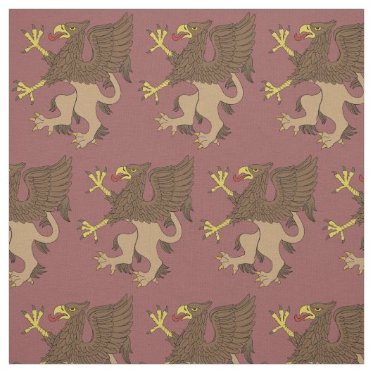 Tissu Griffin Rampant (Échantillon)