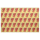 Tissu Griffin Rampant Gules (Fat Quarter)