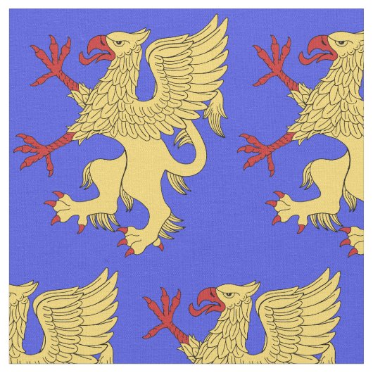 Tissu Griffin Rampant Ou (Fermer)