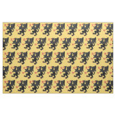 Tissu Griffin Rampant Sable (Fat Quarter)