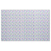 Tissu Grille de couleurs cool (Fat Quarter)