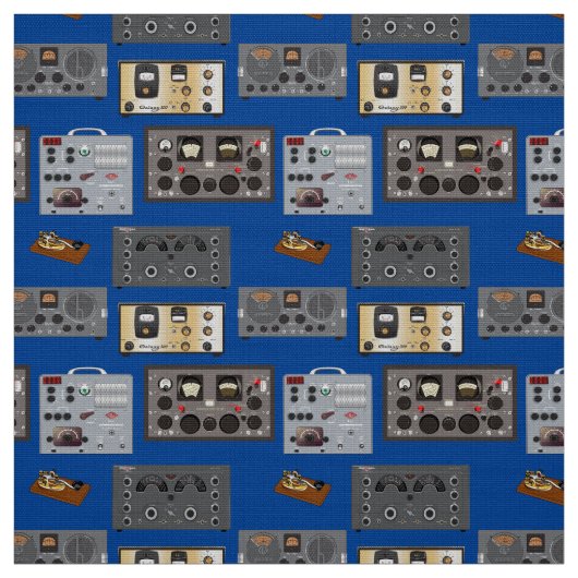 Tissu Grille de radios de jambon classique (Échantillon)