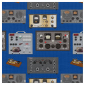 Tissu Grille de radios de jambon classique (Fermer)