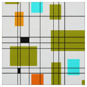 Tissu Grille milieu du siècle (Échantillon)