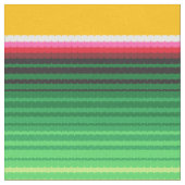 Tissu Grilles blanches de serape jaune mexicain (Fermer)