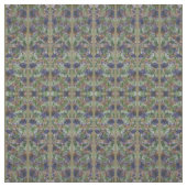 Tissu Gris - art vert-bleu d'art déco (Échantillon)