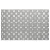 Tissu Gris Ash Blanc Pois Textile (Yard)