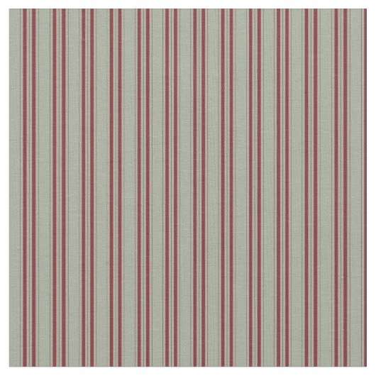 Tissu Gris Avec Bandes Maroon (Fermer)