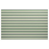Tissu Gris, beige et vert foncé Motif (Fat Quarter)