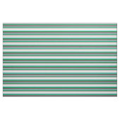 Tissu Gris, Blanc, Aqua et Vert foncé (Fat Quarter)