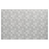 Tissu Gris Blanc Mixte Motif Patchwork Design (Yard)