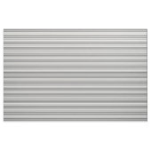 Tissu Gris blanc rayures Motif (Yard)