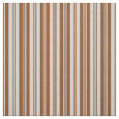 Tissu Gris clair et lignes Brown (Échantillon)