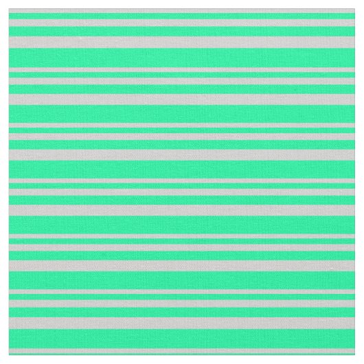 Tissu Gris clair et Motif vert (Fermer)