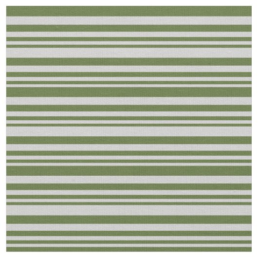 Tissu Gris clair et Motif vert foncé (Fermer)