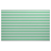 Tissu Gris clair et Motif vert mer (Fat Quarter)