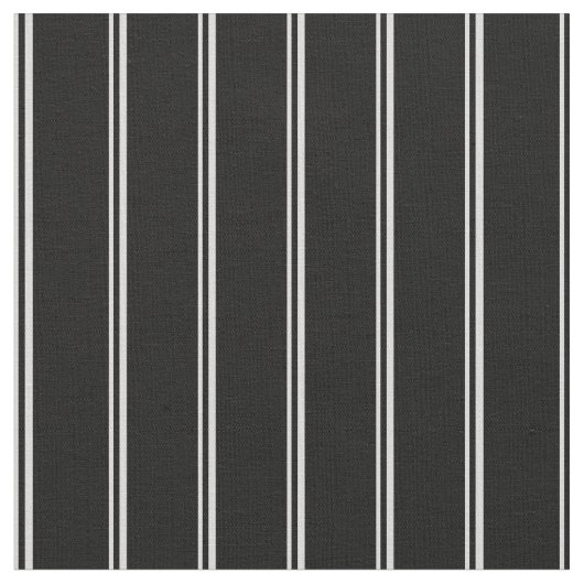 Tissu Gris clair et rayures noires (Fermer)