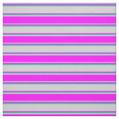 Tissu Gris clair, Fuchsia et vert clair (Échantillon)