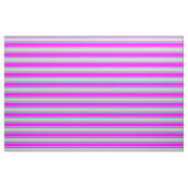 Tissu Gris clair, Fuchsia et vert clair (Fat Quarter)