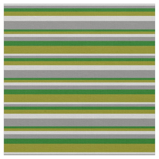 Tissu Gris clair, gris, vert foncé et vert (Fermer)
