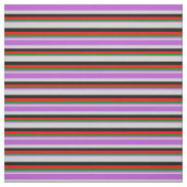 Tissu Gris clair, orchidée, vert, rouge et noir (Échantillon)