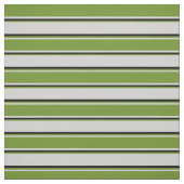 Tissu Gris clair, vert et noir (Échantillon)