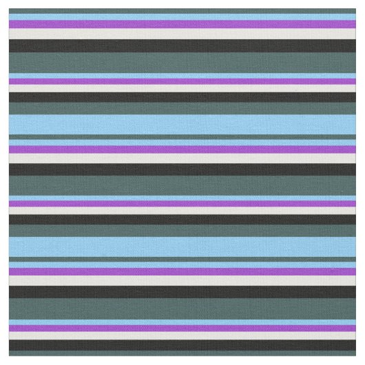 Tissu Gris d'ardoise, bleu ciel, orchidée foncée, blanc  (Fermer)