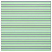 Tissu Gris d'ardoise claire, lignes vert et blanc (Échantillon)