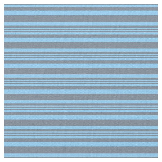 Tissu Gris d'ardoise et ciel clair Bleu rayures (Fermer)