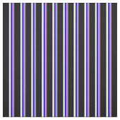Tissu Gris d'ardoise, Violet, Bleu, Blanc & Noir (Échantillon)