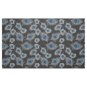 Tissu Gris d'argent / Pics gris sur graphite (Fat Quarter)