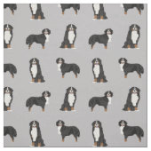 Tissu Gris de Bernese Mountain Dog (Échantillon)