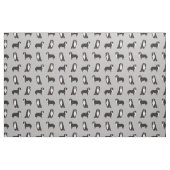Tissu Gris de Bernese Mountain Dog (Fat Quarter)