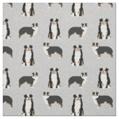 Tissu Gris de chien australien tricolore (Échantillon)