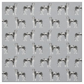 Tissu Gris de l'Harlequin Great Dane (Échantillon)