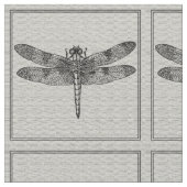 Tissu gris de libellule (Fermer)